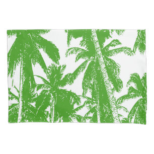Natural Silhouette of Palm Trees Design Pillowcase