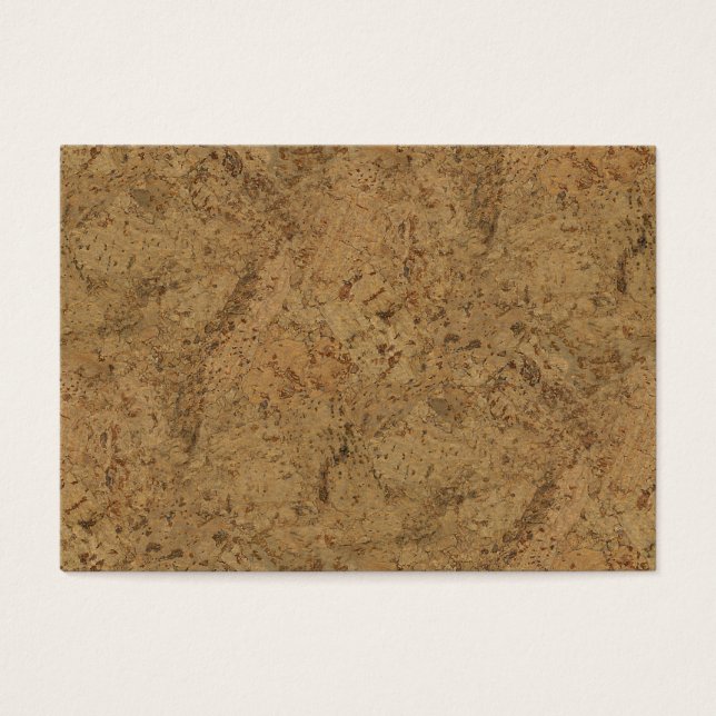 Natural Smoke Cork Bark Wood Grain Look (Front)