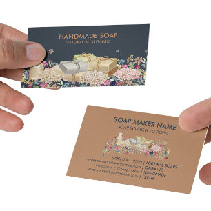 Natural Soaps Business Card