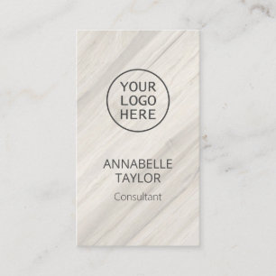 Natural Spa Name Business Card