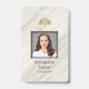 Natural Spa Name ID Badge