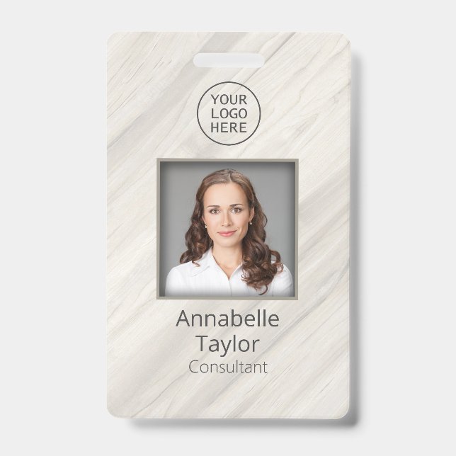 Natural Spa Name ID Badge (Front)