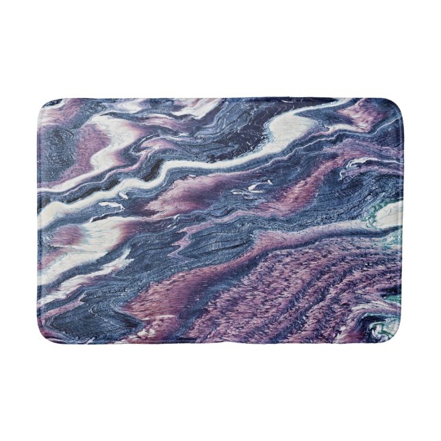 Natural Stone Pattern Bath Mat (Front)