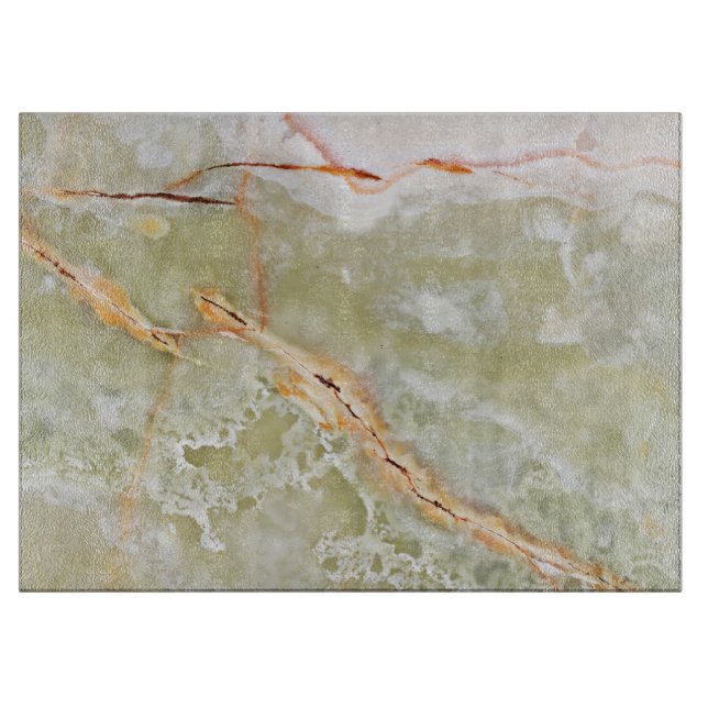Natural Stone Pattern Glass Cutting Board (Front)