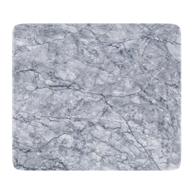 Natural Stone Pattern Glass Cutting Board (Front)