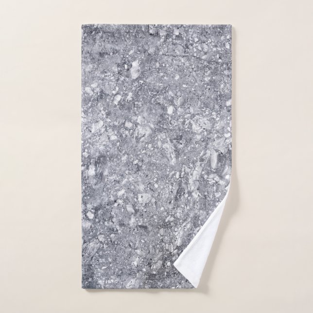 Natural Stone Pattern Hand Towel (Hand Towel)