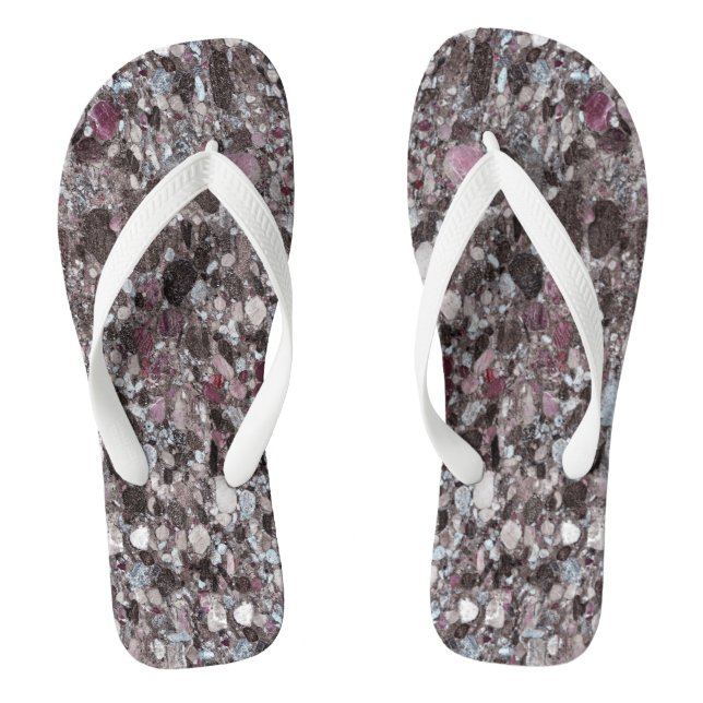 Natural Stone Pattern Jandals (Footbed)