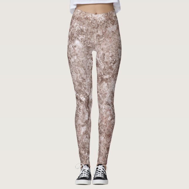 Natural Stone Pattern Leggings (Front)