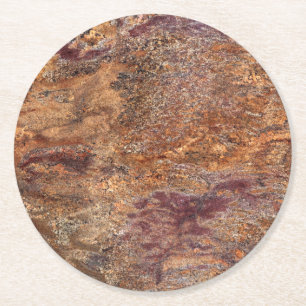 Natural Stone Pattern Paper Coasters