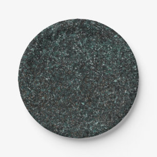 Natural Stone Pattern Paper Plate