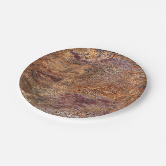 Natural Stone Pattern Paper Plate