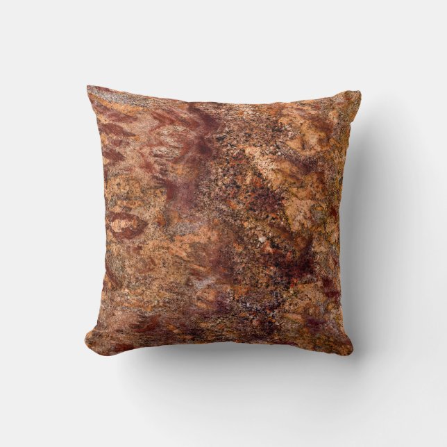 Natural Stone Pattern Pillow (Front)