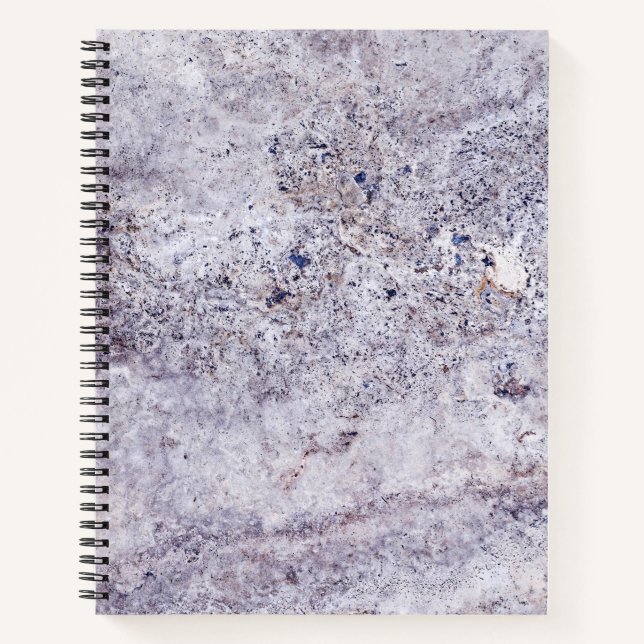 Natural Stone Pattern Spiral Notebook (Front)