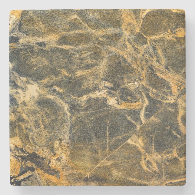 Natural Stone Pattern Stone Coaster (Front)