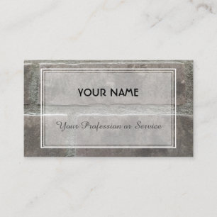 Natural stone rocks mineral brickwall design busin business card