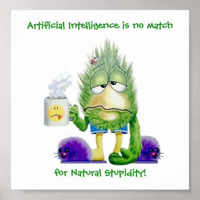 Natural Stupidity Poster (Front)