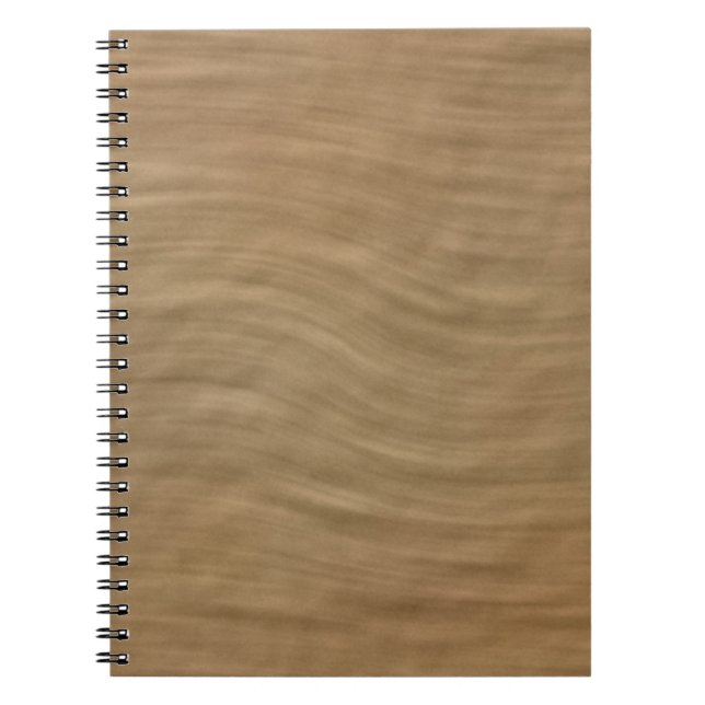 Natural Tan Sandstone Look Background Spiral Notebook (Front)