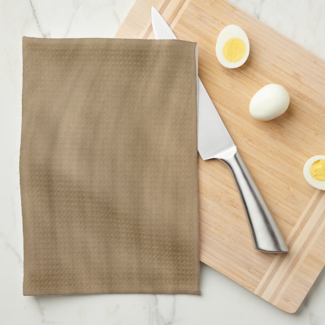 Natural Tan Sandstone Look Background Tea Towel (Quarter Fold)