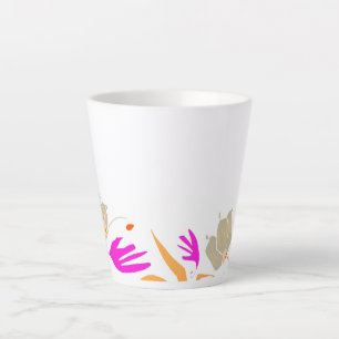 Natural theme composition Latte mug