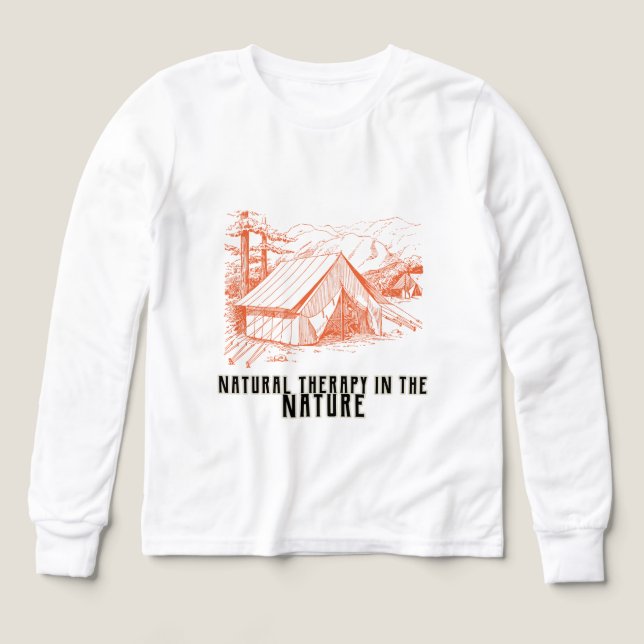 Natural therapy in the Nature long sleeves  (Design Front)