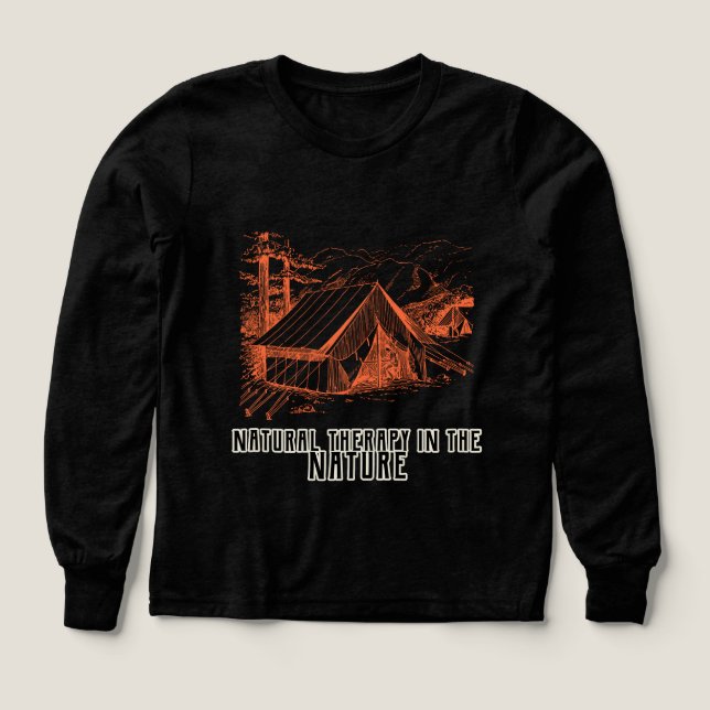 Natural therapy in the Nature long sleeves  (Design Front)