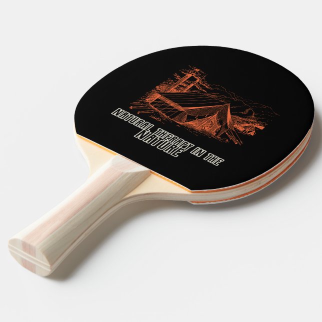 Natural Therapy in the Nature  Ping Pong Paddle (Front Angle)