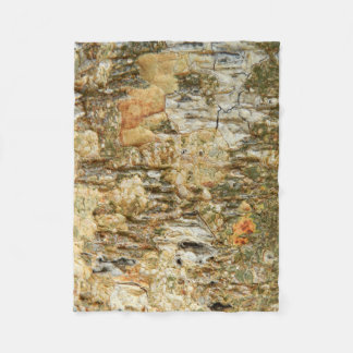 Natural tree bark picture for Nature lovers Fleece Blanket