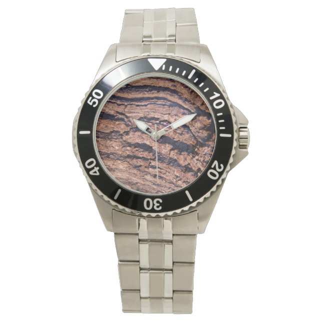 Natural Tree bark texture Watch (Front)