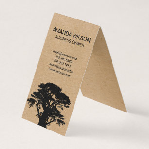 Natural   Tree   Gardening   Landscaping Business Card
