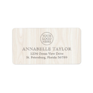Natural Wellness Business Shipping Label