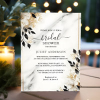 Natural Work Stacked Stone Marble Bridal Shower