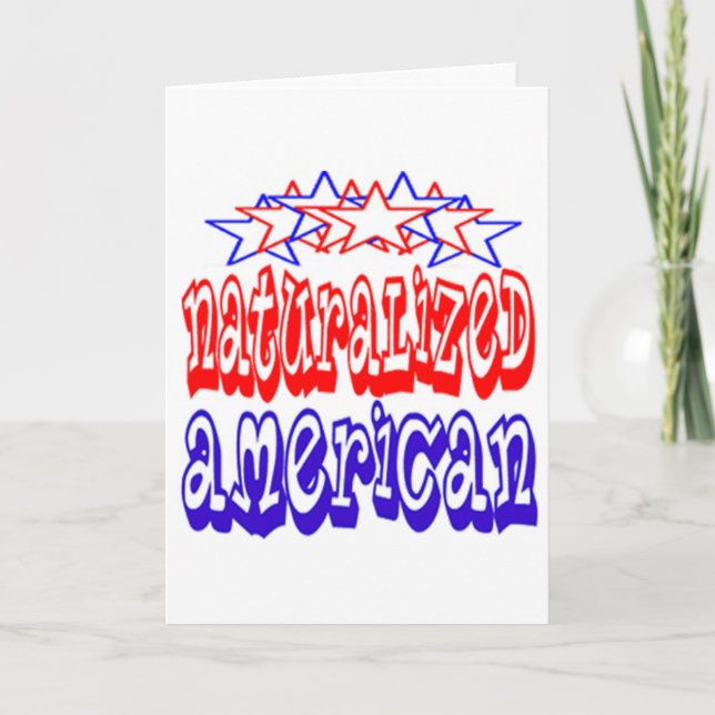 Naturalised American Cards (Front)