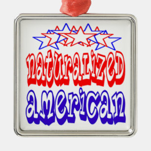 Naturalised American Metal Tree Decoration