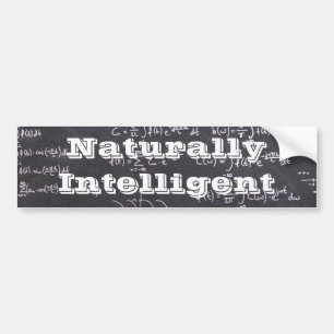 Naturally Intelligent Bumper Sticker