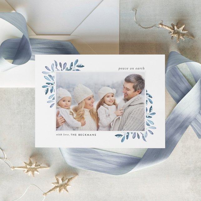 Naturally Joyful | Holiday Photo Card (Creator Uploaded)