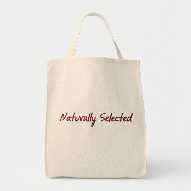 Naturally Selected Tote Bag (Front)