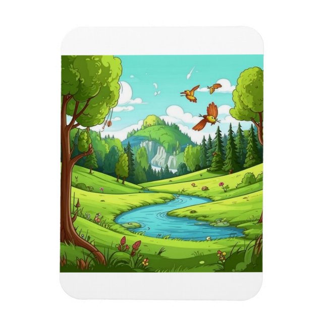 Nature 15. magnet (Vertical)