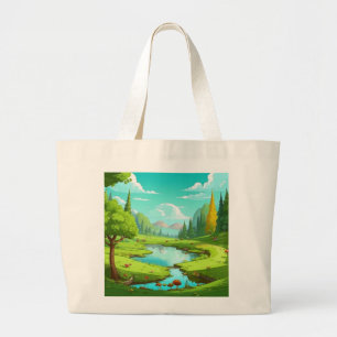 Nature 18. large tote bag