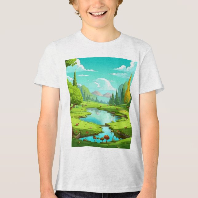 Nature 18. Tri-Blend shirt (Front)