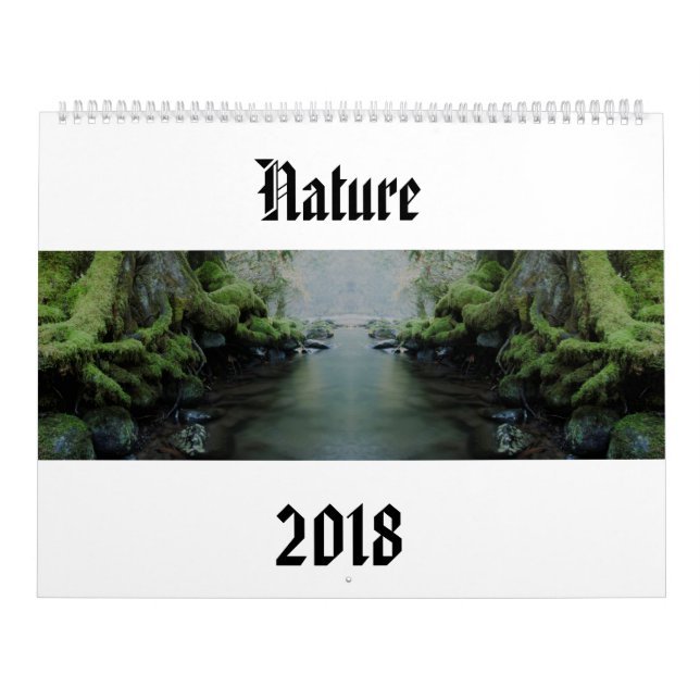 Nature 2018 calendar (Cover)