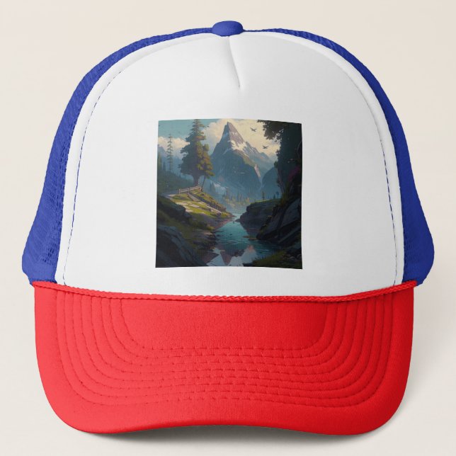 Nature 20. trucker hat (Front)