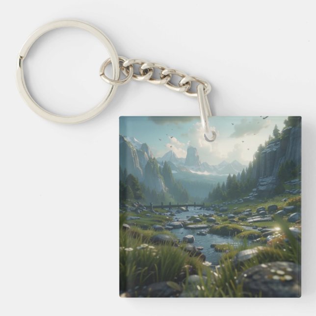 Nature 21. key ring (Front)