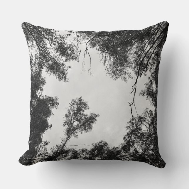 Nature abstract photography - Throw Pillow (Front)