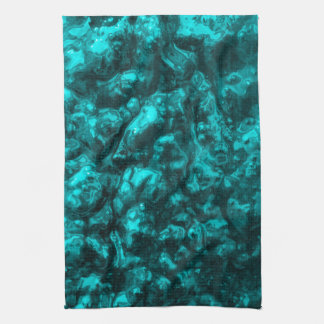 Nature abstract tea towel