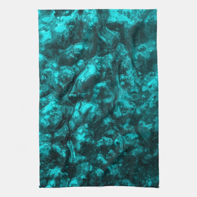 Nature abstract tea towel (Vertical)