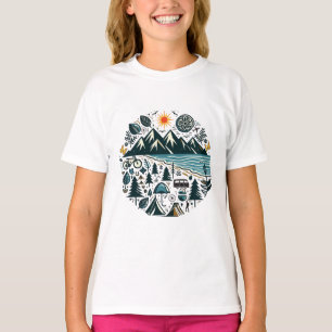 Nature Adventure Camping Travel Exploration T-Shirt