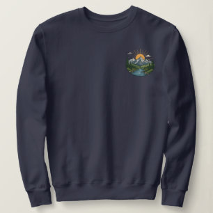 Nature Adventure Outdoor Design Sweatshirt