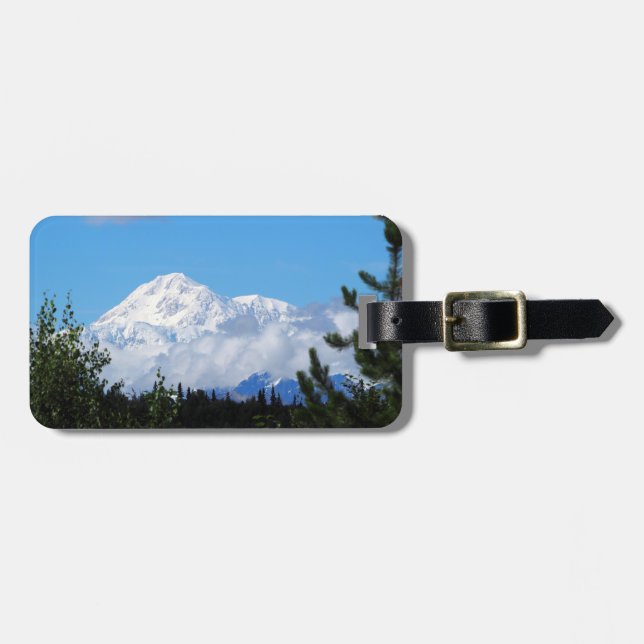 Nature Alaska Denali Scenery Photo Luggage Tag (Front Horizontal)