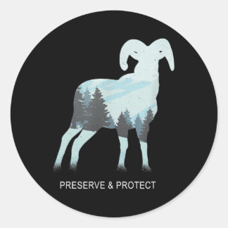 Nature &amp; Animals - Environmental Protection  Classic Round Sticker