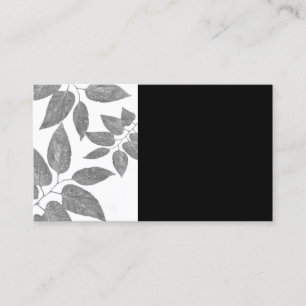 nature art business cards custom template